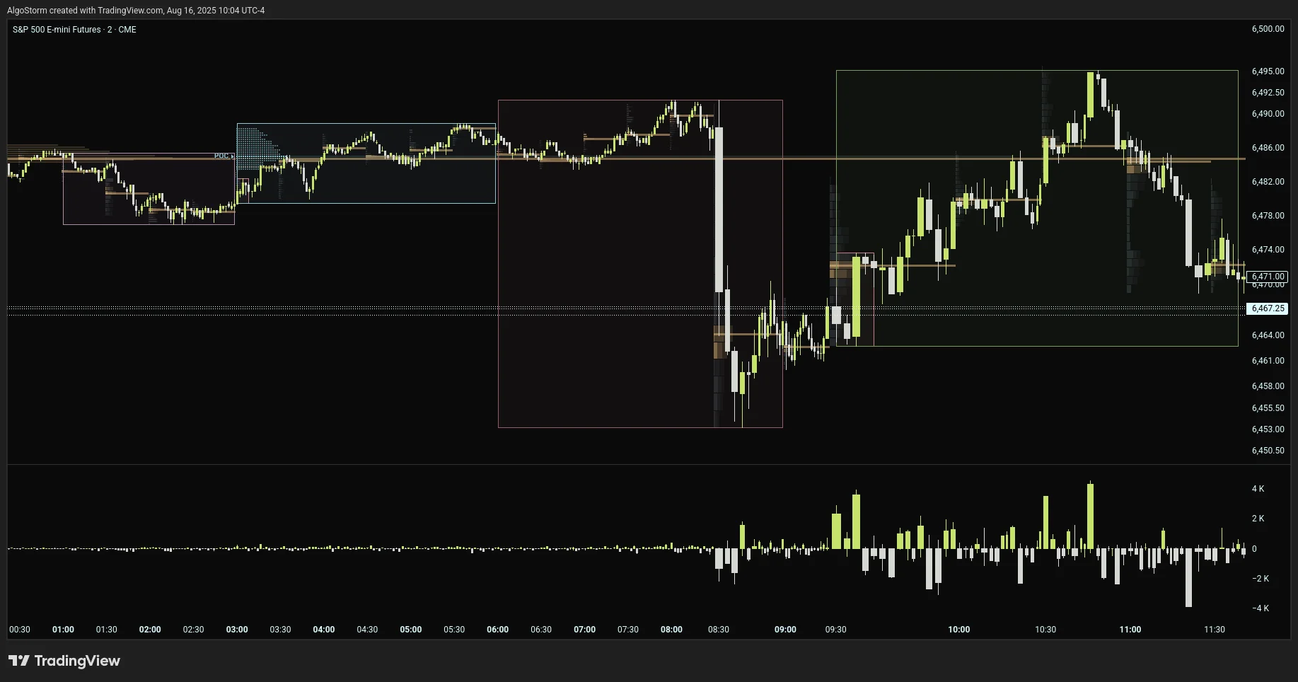 Pro Chart with Leading Volume Indicators
